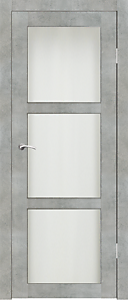 Дверное полотно Гарда ДО бетон серый