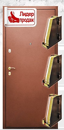 Морозостойкие сейф-двери УРАЛ-1